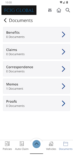 First Casualty Insurance Screen 3
