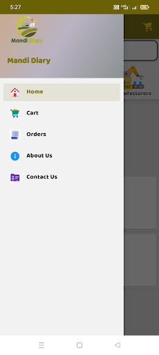Android application Mandi Diary (for Retailers) screenshort
