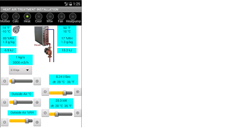 Psychrometric Chart Screen 3
