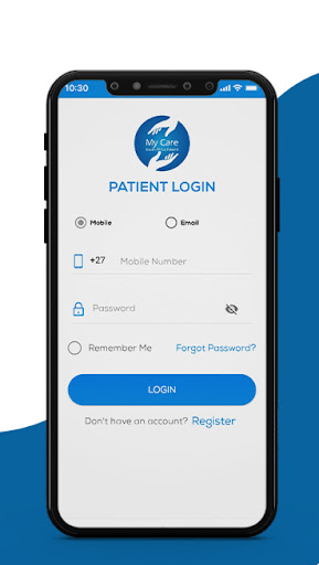 MyCare SA Patient Screen 2