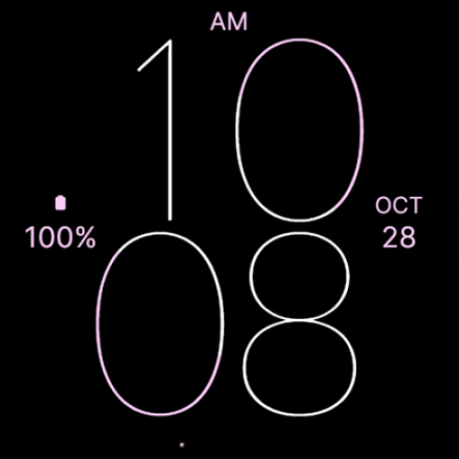 Ice Cream Line Watch Face logo