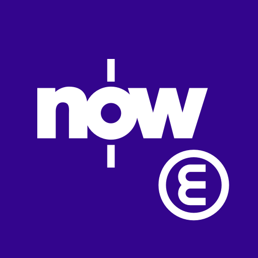 Now E - Movies, Dramas, Sports logo