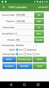 Financial Calculators Tangkapan layar