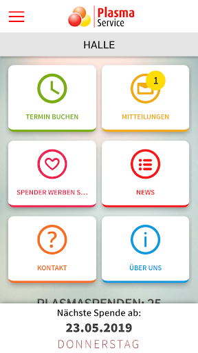 PlasmAPP Screen 2