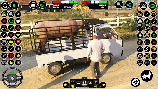 Animal Caminhão Dirigindo Jogo 10
