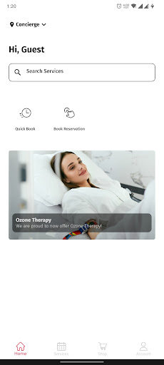 Android application Replenish IV Solutions screenshort