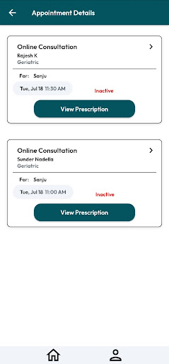 Noscura :Online Healthcare App Screen 3