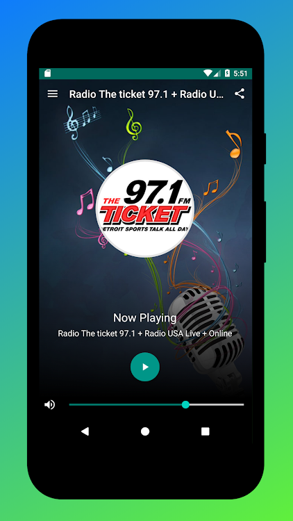 97.1 The Ticket Detroit Radio - 1.1.9 - (Android)