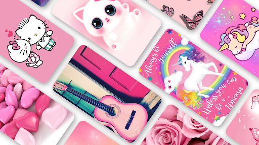 Android application Pink Wallpaper 2024 screenshort