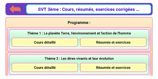 SVT 3ème Screen 2
