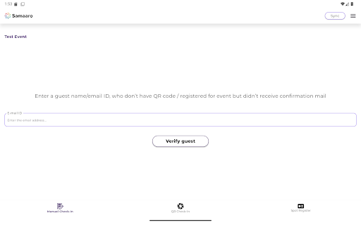 Samaaro Reception Dashboard