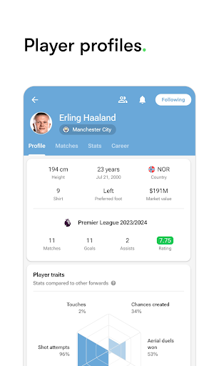 FotMob - Soccer Live Scores - Sports - apps