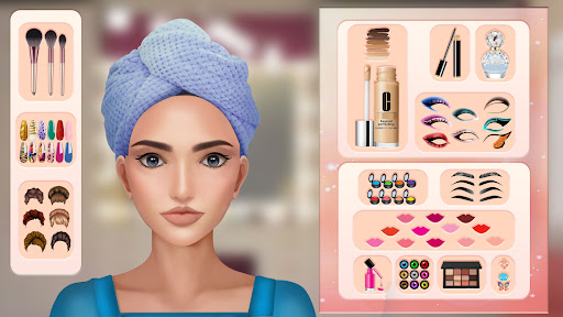 Android application Fashion Craze: DIY Makeup Game screenshort