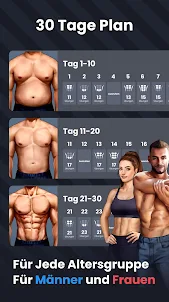 Sixpack in 30 Tagen