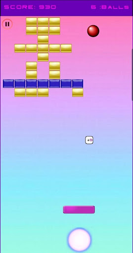 Retro Paddle Ball Classic Game Screen 2