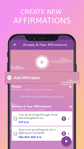 Screenshot of Daily Affirmations Bible Study