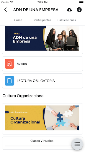 Android application UDH - UNIVERSIDAD DEL HELADO screenshort