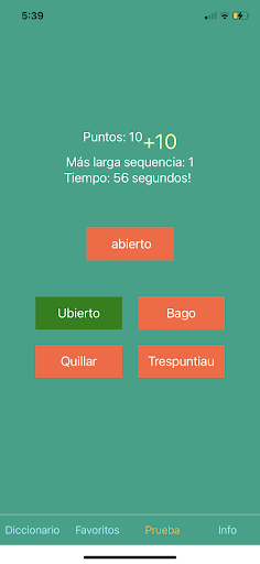 Diccionario Aragonés Screen 3