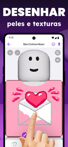 Criar Skins e Roupas de Avatar screenshot 2