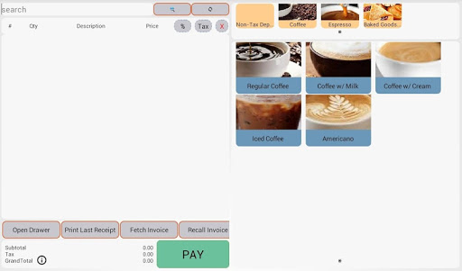 Sircle POS Coffee Shop Screenshot 1 - AppWisp.com