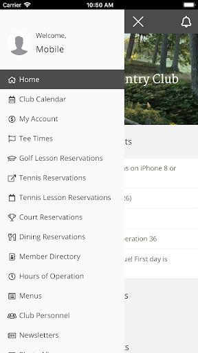 Portland Country Club Screen 3