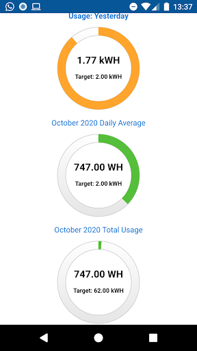 Android application Metro Pay screenshort
