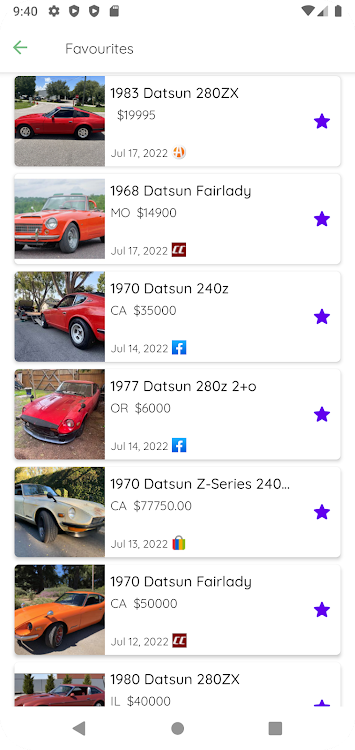 Cult Cars - Auto Listings - 2023.1 - (Android)