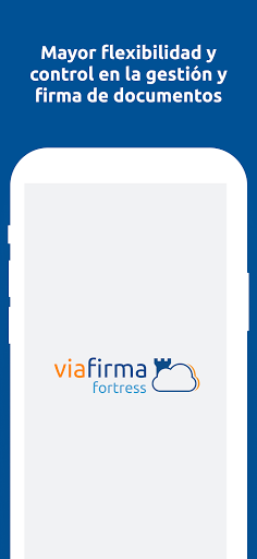 Android application Viafirma Fortress screenshort