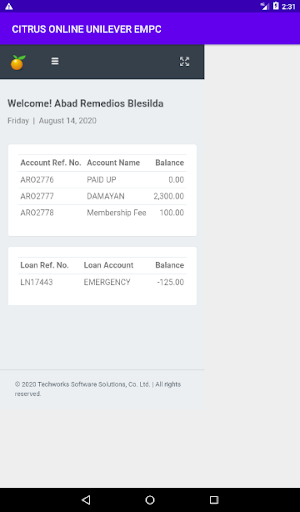 Citrus Online Unilever EMPC