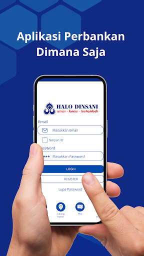 Android application HALO DINSANI screenshort
