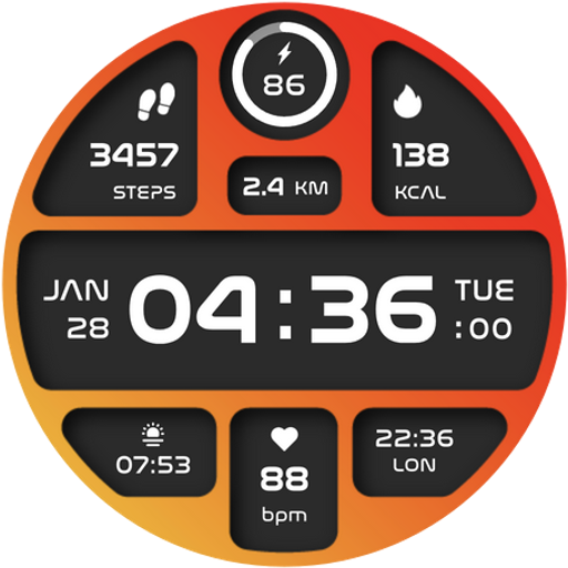 Energize Digital Watch Face Download on Windows