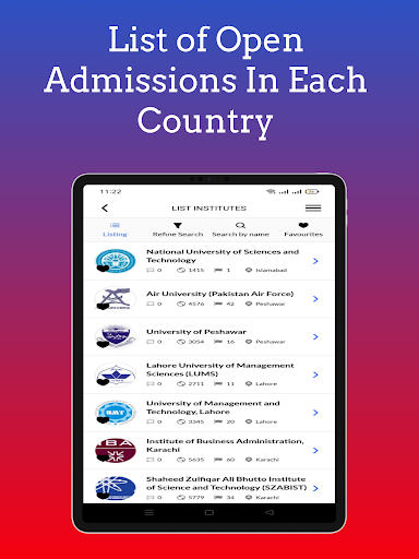 Munzill - Explore Universities Screenshot