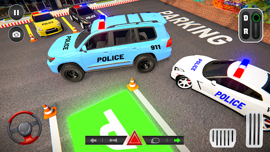 police car parking 3D HD APK para Android - Download