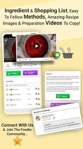 Screenshot of Mexican Food Recipes Offline