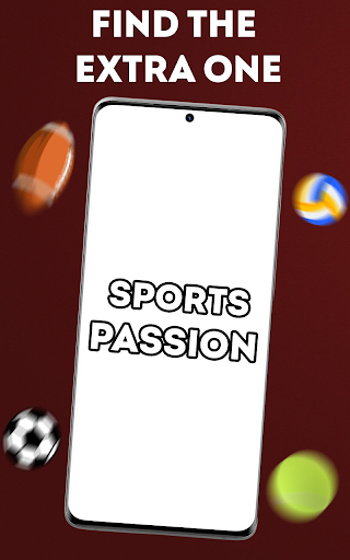 Android application Sports passion screenshort