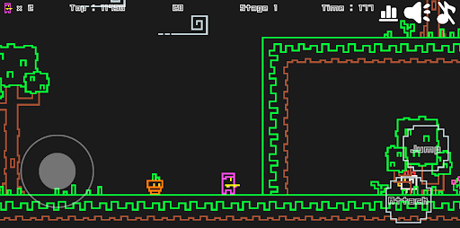 Retro Lines World - retro styl Screen 2