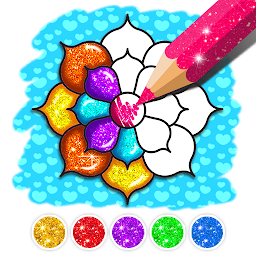 Icon image Rainbow Flower Coloring and Dr