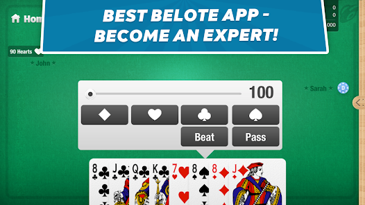 Belote Coinche - card game  screenshots 1