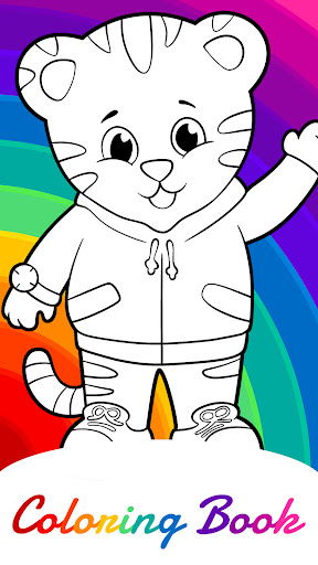 Dani Tiger Coloring Book