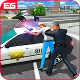 Crime Police Car Chase Simulator icon