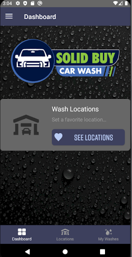 Solid Buy Car-Wash Screen 2