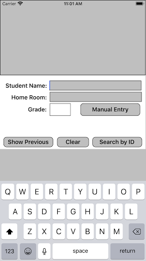 Pickup Control Scanner Screen 3