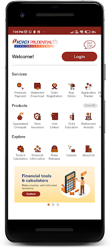 ICICI Prudential Life Screen 2