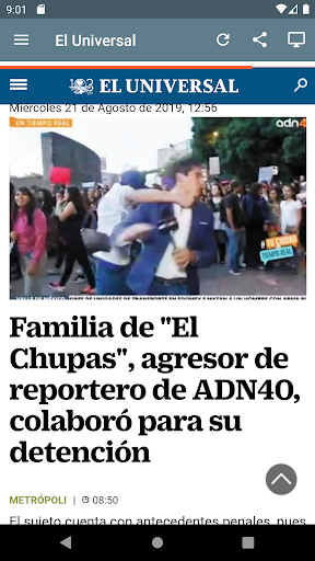 Prensa de México Screen 3