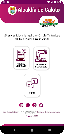 Trami App Caloto Screen 2