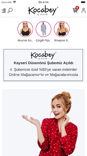 Android application Kocabey İç Giyim screenshort