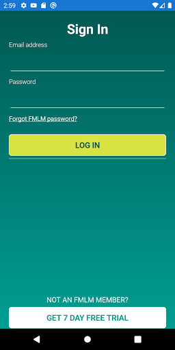 Android application FMLM Navigator screenshort