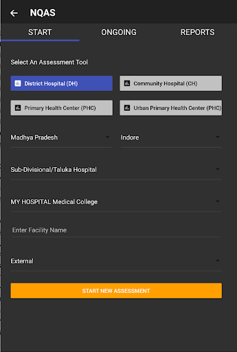 Android application Gunak (गुणक) - NHSRC screenshort