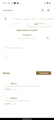Cava Pizzeria Screen 3