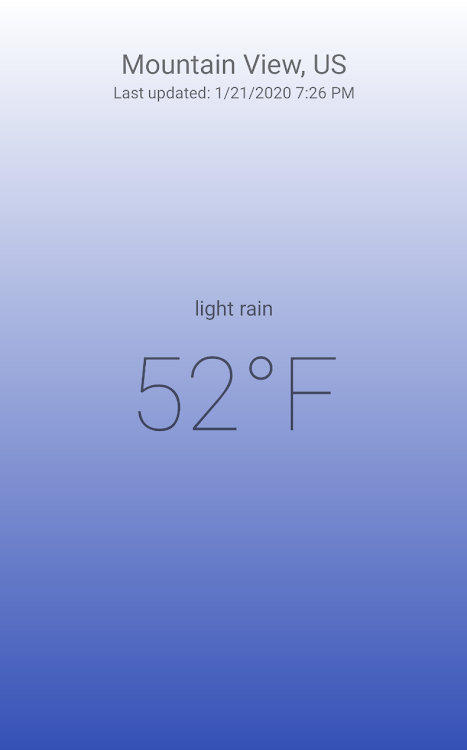 Canary Weather - 2.3 - (Android)